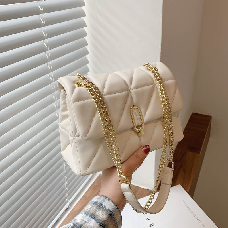 

Kiwi Green 2021 Fashion Shoulder Bag Women Leather Pu Quilted Bag Female Luxury Handbags Women Bags Designer Sac A Main Femme, Multi