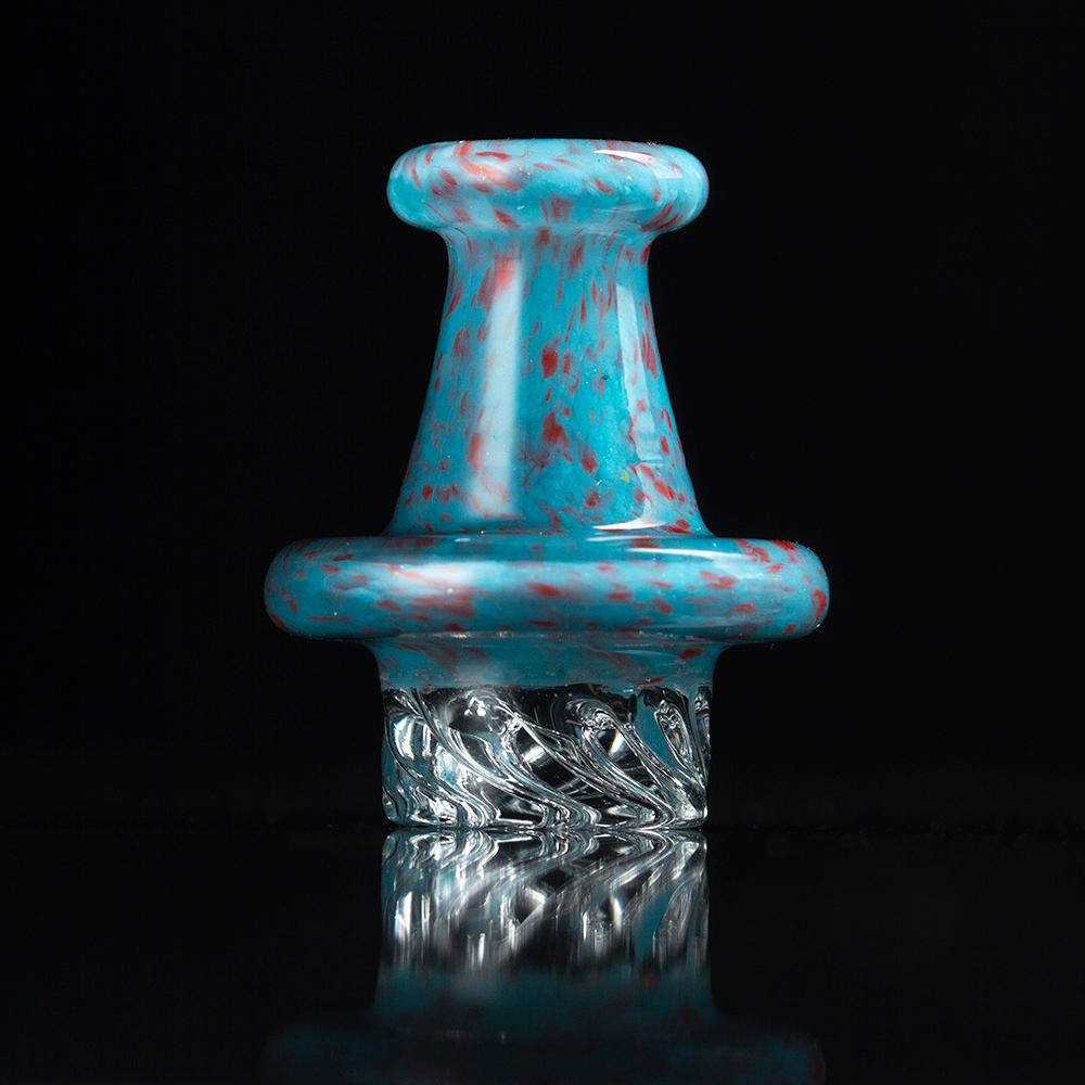 

Smoking Accessories Wholesale Colorful Cyclone Sprinning Bubber Carb Cap For Quartz Banger Nail Glass Wate Bong
