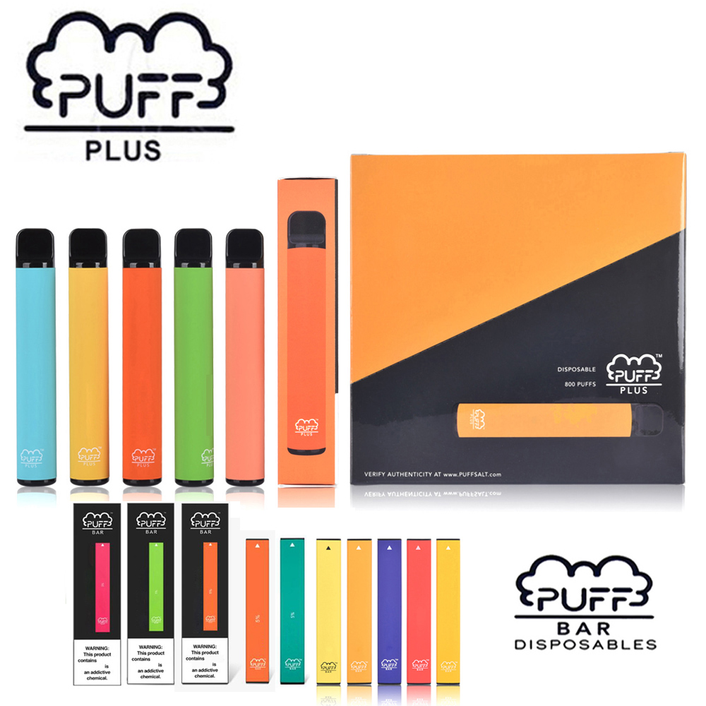 

Top rated in US Puff Bar plus XXL Pod Kit E Cigarette 1.3ml 3.5ml Cartridge disposable Device Vape Pen