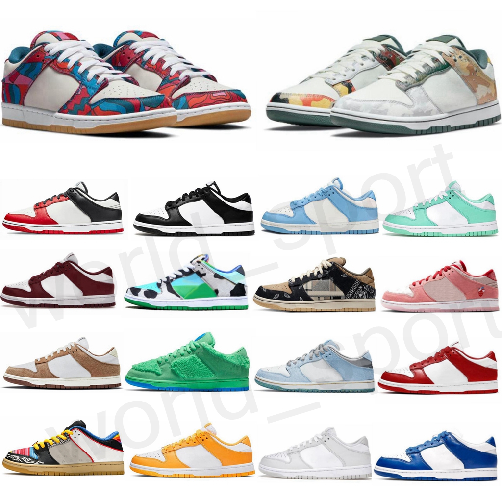 

New dunks basketball shoes low Jumpman SB men sneaker chunky Abstract Art Bordeaux 75th Anniversary Bulls Green Bear UNC Black White women trainers size EUR 36-45, 40