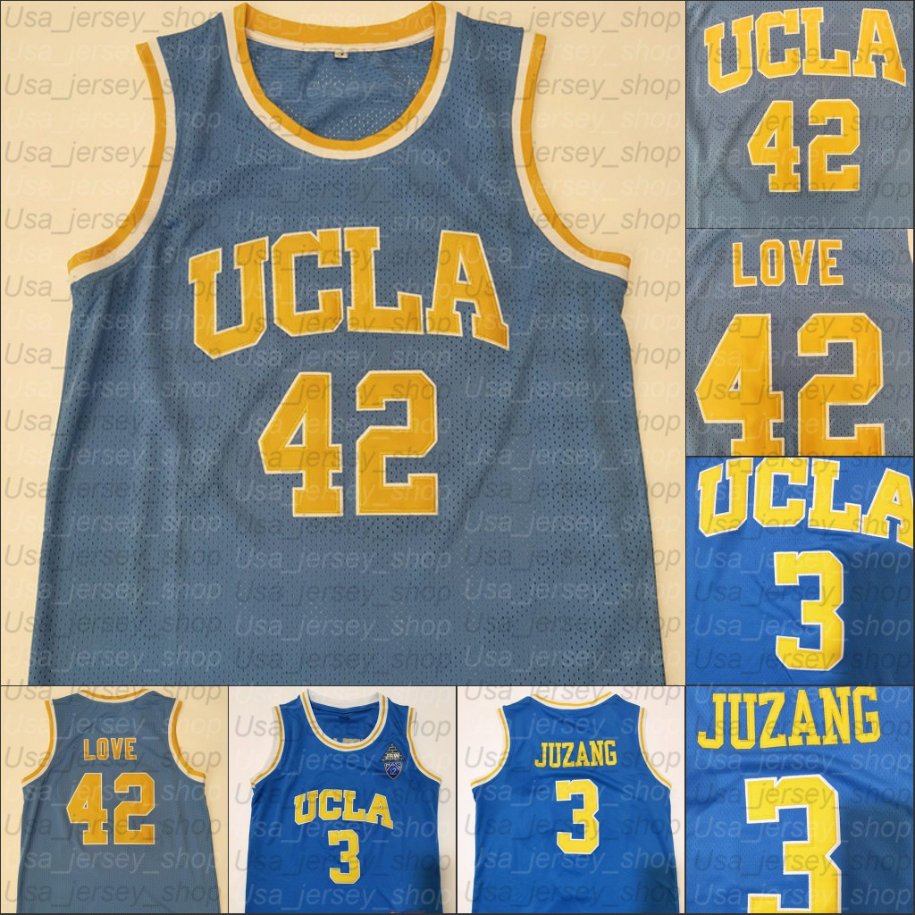 

Custom UCLA College Basketball jerseys 0 Westbrook 3 Johnny Juzang 5 Smith 10 Tyger Campbell 55 Kiki Vandeweghe 42 Love 14 LaVine, White iii