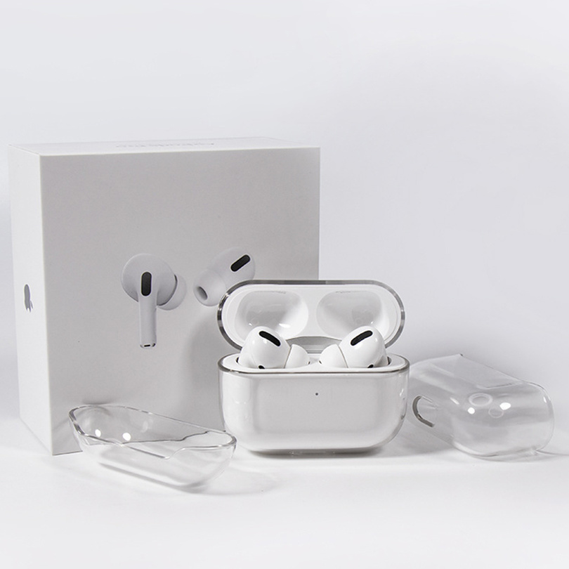 

For Airpods Pro Protective Cover For Apple Airpods 3 Bluetooth Headset Set Transparent PC Hard Shell Clear Protective