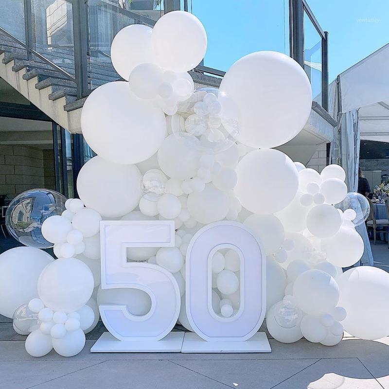 

Party Decoration White Balloons 5/10/12/18/36 Inch Birthday Ballons Decorations Wedding Latex Balloon Globos Supplies Whol
