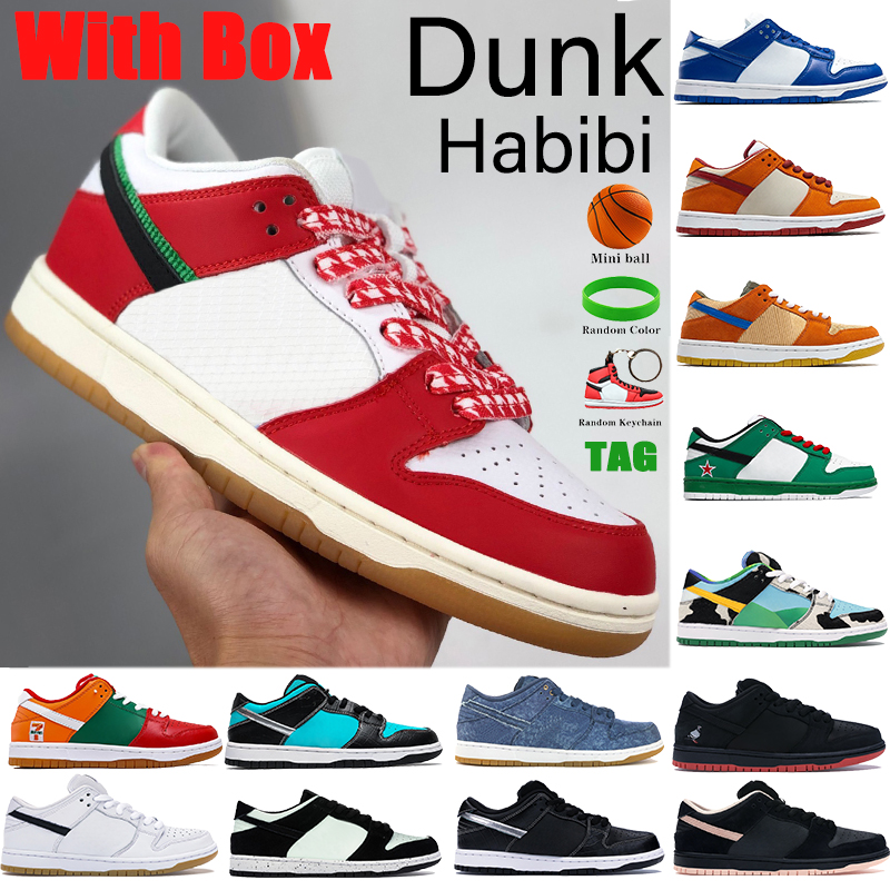 

With Box dunk men women Basketball Shoes Habibi chunky dunky sean travis scotts shadow Valentine's Day Kentucky eleven aqua low mens sneakers
