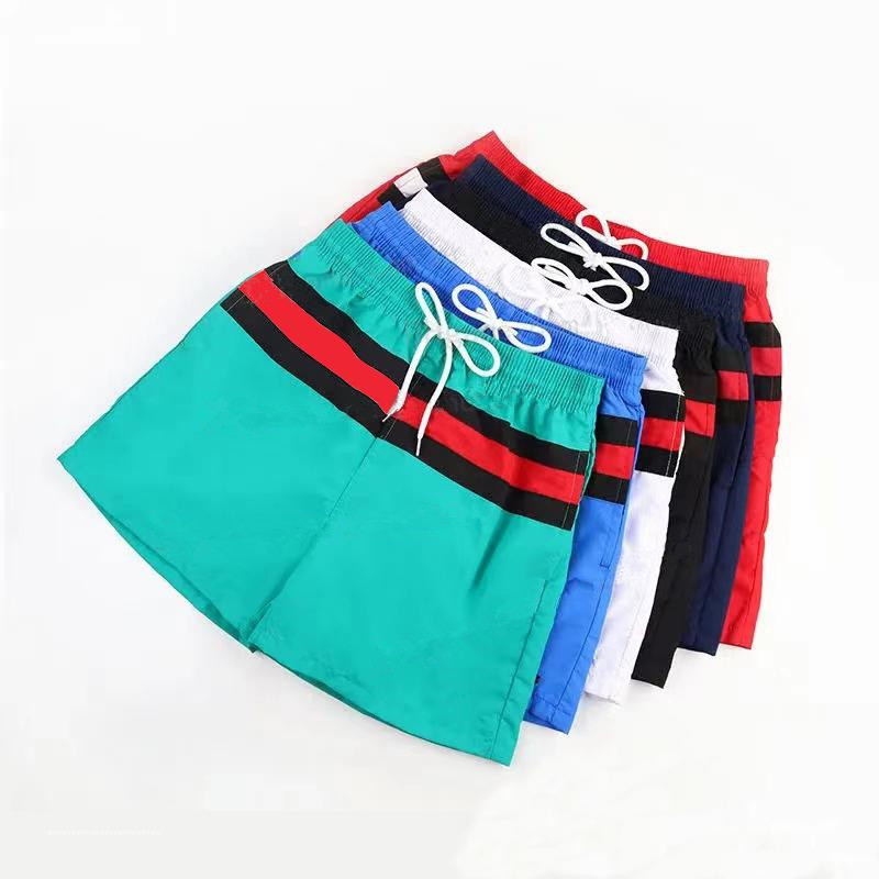 

2021 Mens Summer Slim Shorts Gym Fitness Bodybuilding Running Male Short Pant Knee Length Breathable Mesh Sportswear designers beach pants