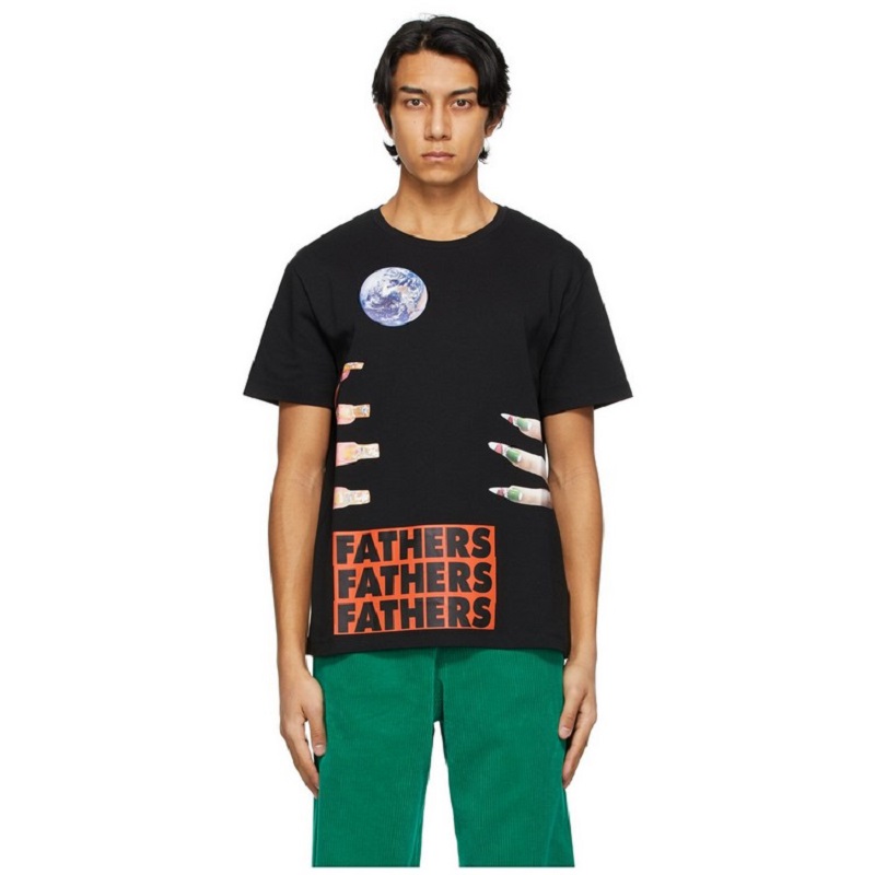 

21ss Travis Scott Earth Monster Hands Print Tee Spring Summer Skateboard Mens t shirt Women Street Casual Tshirt, White;black