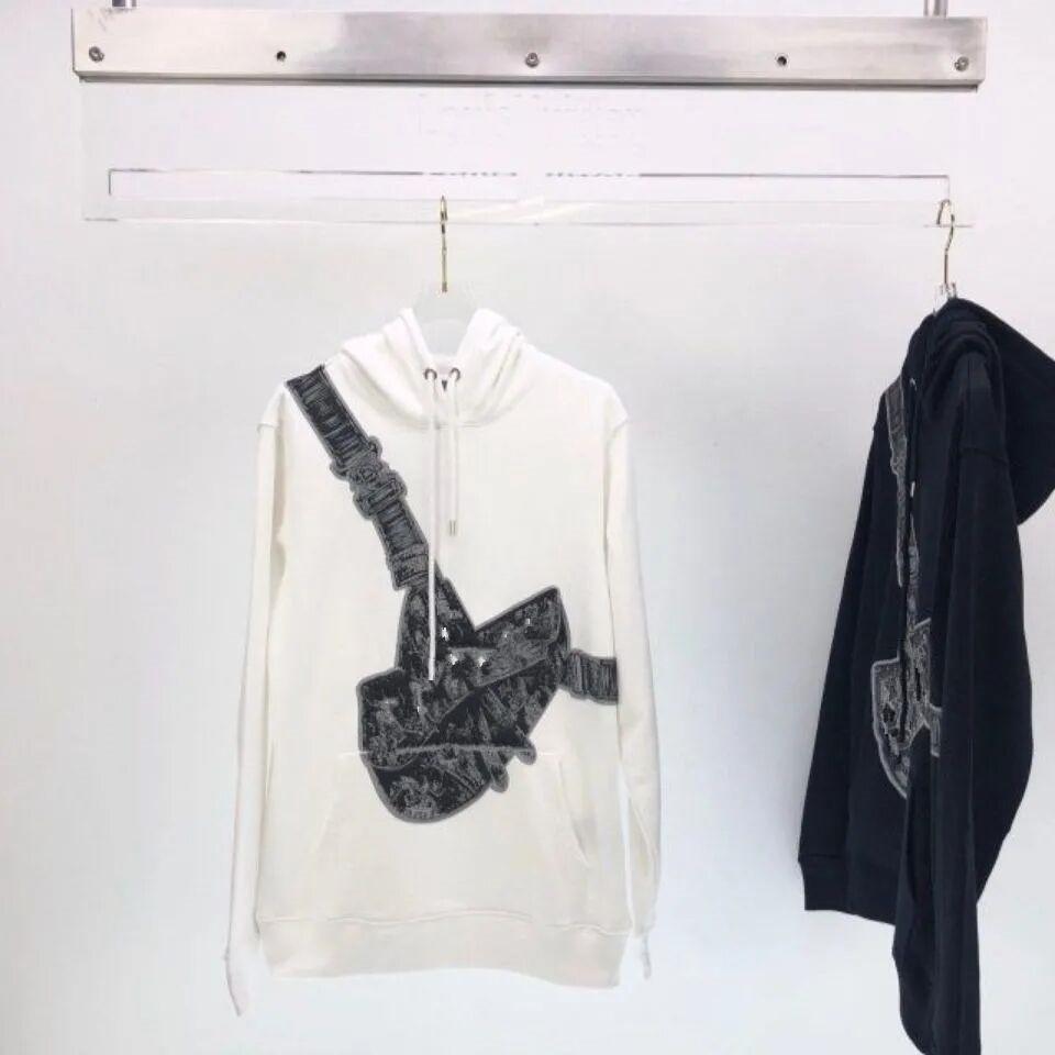 

2021 new sweater with hat fashion brand printed saddle bag men' and women' same loose round neck sweater with hat casual couple' sweater, Not for sale