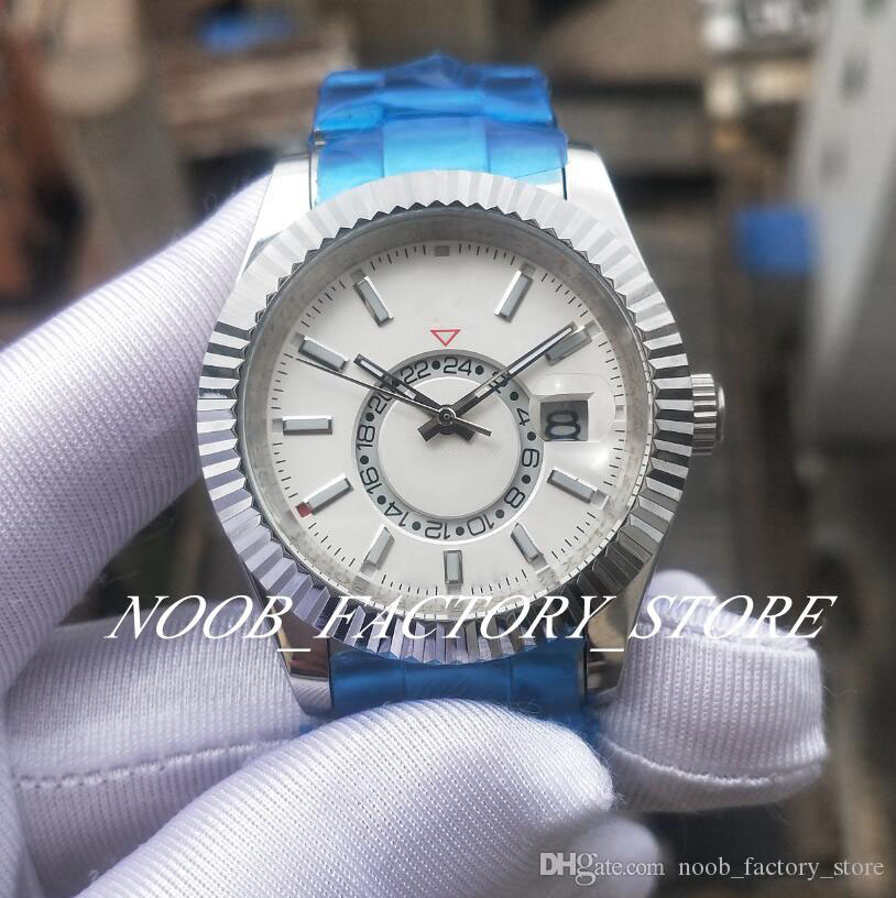 

Men Watch M326934 Stainless Steel Strap 2813 Automatic Movement Circle Work Ring Command 42MM Men's Sport Wrist Watches original box, 01