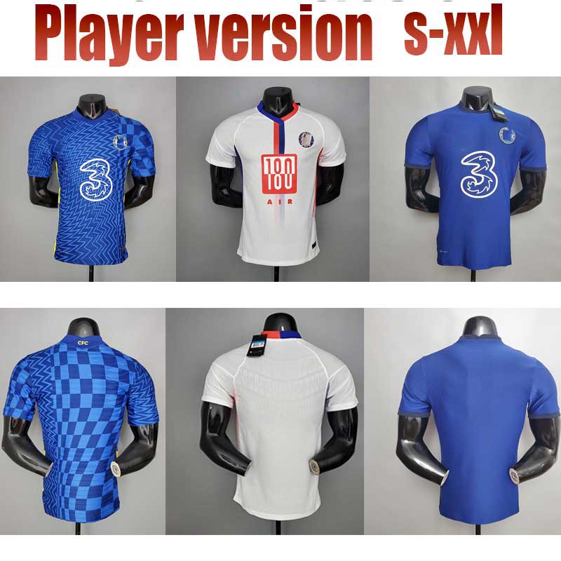 

CFC soccer jersey Player version PULISIC ZIYECH HAVERTZ KANTE WERNER ABRAHAM CHILWELL MOUNT JORGINHO 2021 2022 GIROUD football shirt 21 22 h, Black;yellow