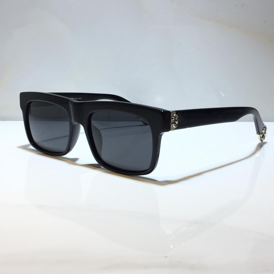 

Sunglasses For Men Women Summer Style BUSSIN Anti-Ultraviolet Retro Square Plate Full Frame fashion Eyeglasses Random Box