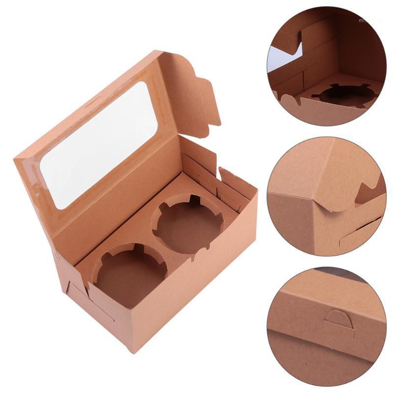 

Gift Wrap 30pcs Cupcake Boxes Paper Storage Cake Packing (Assorted Color)