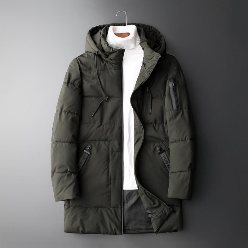 

Men's Down & Parkas size plus 8XL7XL Male Winter Wram Parka Army Green Quality Jacket Men Casual Loose Mens Sportswear Long Coats, Black