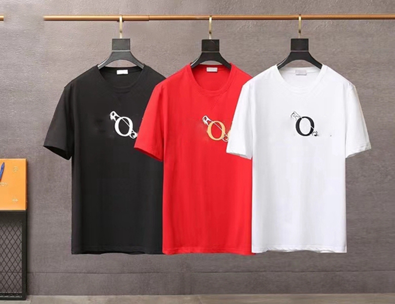 

Fashion Womens Mens T Shirts Unisex Causal Tees Short Sleeve Men Women T-Shirts Letter Printed Couple tshirts JK108, White;black