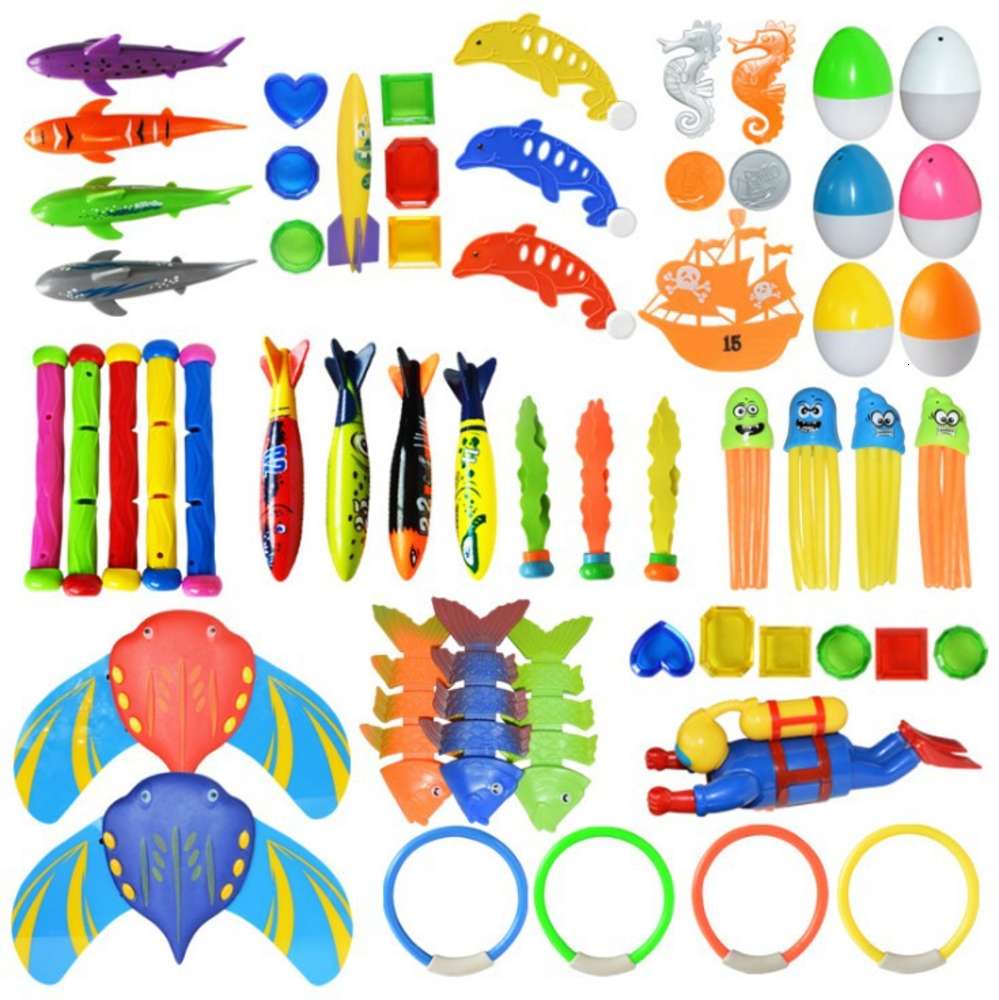 

Children's underwater grab toys diving teaching aids water education early bathing parent child swimming pool equipment