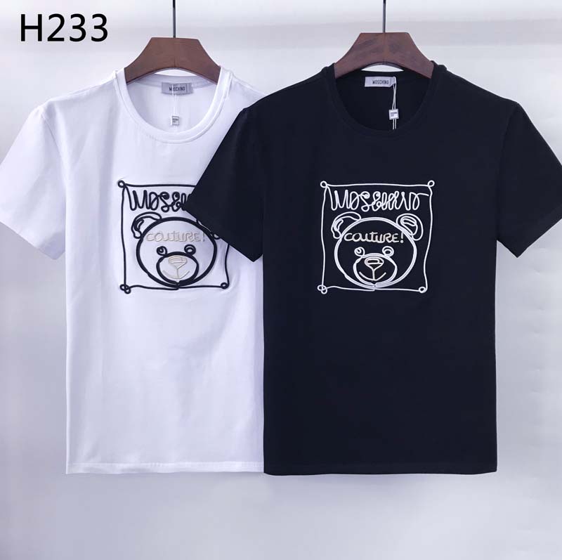 

2021Summer Mens Womens Designers T Shirts Loose Tees Fashion Brands Tops Man S Casual Shirt Luxurys Clothing Street Shorts Sleeve Clothes Tshirts M13, Black