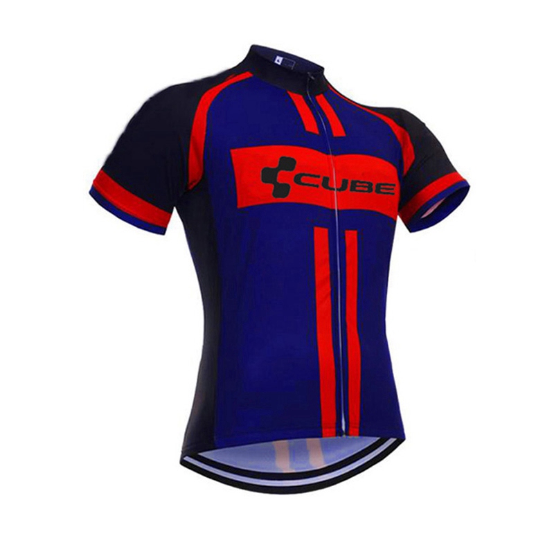 

CUBE team Cycling Short Sleeves jersey ropa ciclismo hombre MTB bicycle clothing bike sportswear H033125, Black
