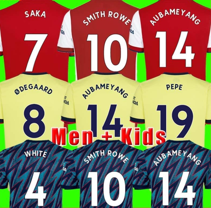 

Arsen 21/22 Gunners home Soccer jersey 2021 PEPE NICOLAS CEBALLOS HENRY GUENDOUZI SMITH ROWE WILLIAN TIERNEY ODEGAARD SAKA THOMAS Football s, Black;yellow