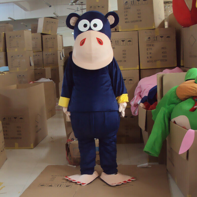 Mascot Costumes Monkey Mascot Costume Furry Suits Party Game Fursuit Cartoon Dress Outfits Carnival Halloween Xmas Easter Ad Clothes-image-748265942
