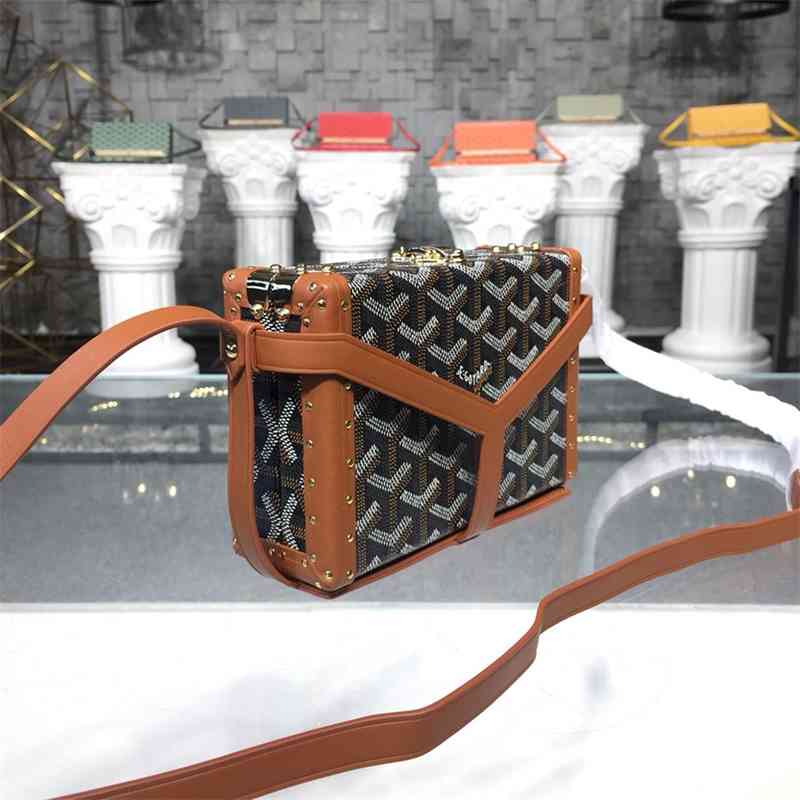 

New Gayar Goya Box Bag Camera Hand Small Square Messenger Star Same