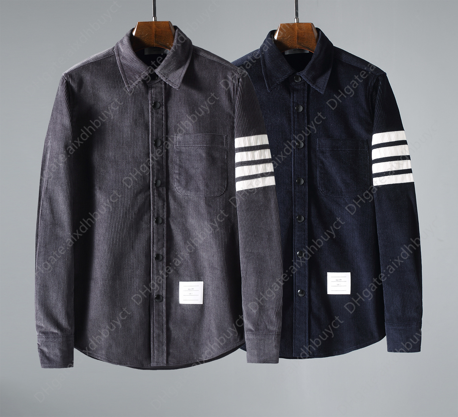 

Pa0d Fashion Brand Tb Thom Men's and Women's Same Style Shirt Sweater Trousers Jacket T-shirt Polo N08n, White;black