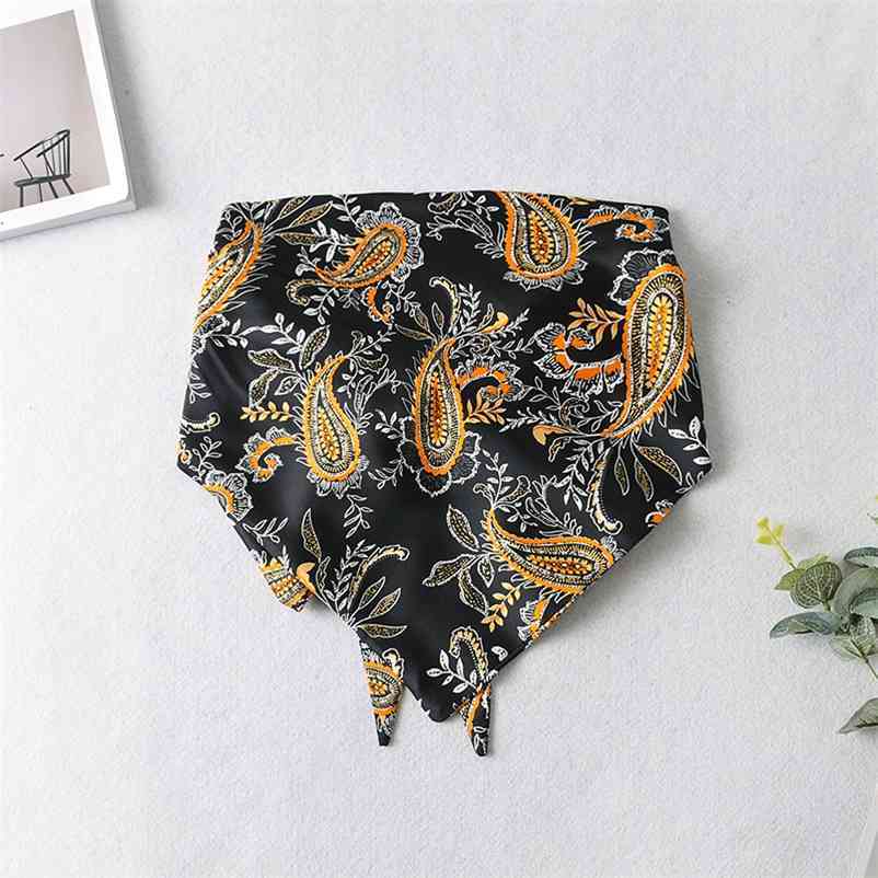 

Sexy vintage Tanks Crop Top Women print Backless Bandage Lace-up Summer Sling Open Back Camisoles Vest fashion streetwear 210524, Purple