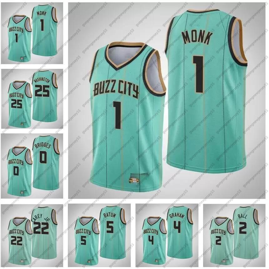 

Basketball Jerseys 40 Cody Zeller CharlotteHornetsMen Vernon Carey Jr. Devonte' Graham Nicolas Batum Malik Monk Mint Green Buzz Basketball Jersey