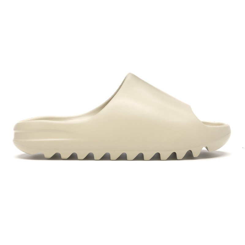 

Slide Men Kanye Hot Women Designer Slippers Bone Desert Sand Resin Triple Black Fashion Slides Mens Beach Hotel Sandals Gear Bottoms bb