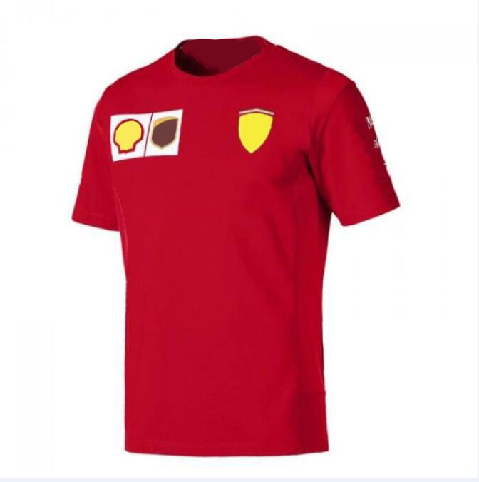 2021 Summer F1 Formula One logo lapel quick-drying short-sleeved T-shirt-image-679194891