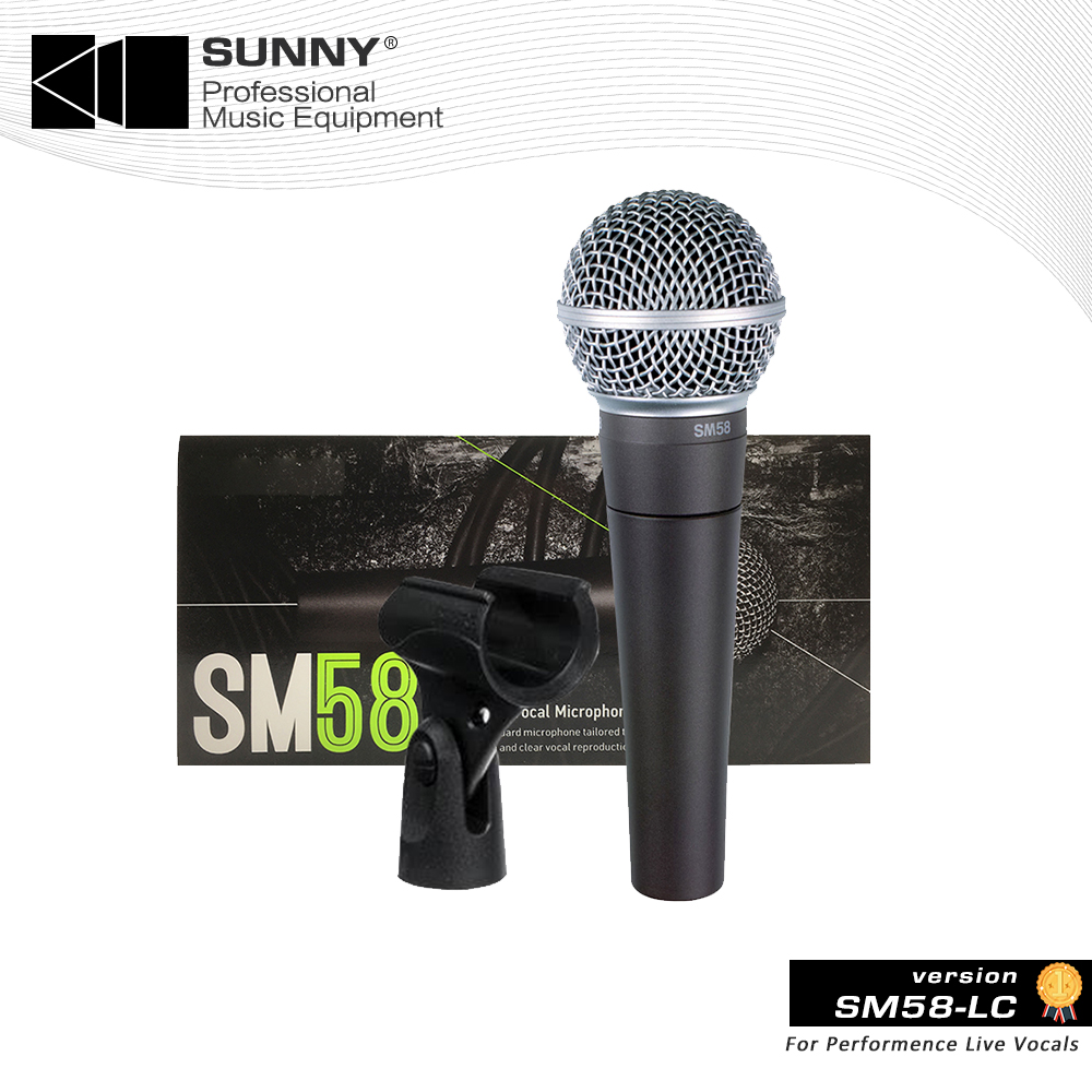 

Brand new packaging SM 58 wired dynamic cardioid professional microphone karaoke KTV stage performance
