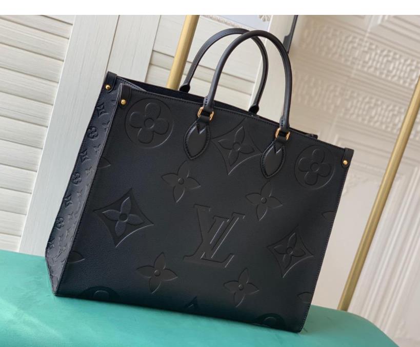 

GGLVLouisVittonYSLVUTTON ONTHEGO Handbags Top Womens Designers Handbags Shoulder Bag Luxurys Purses Women Leat, Red;black