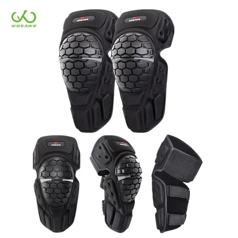

Motorcycle Armor WOSAWE Kneepad Protector Snowboard Roller Motocross Riding Brace Guard Protective Gear Knee Elbow Pads Suit