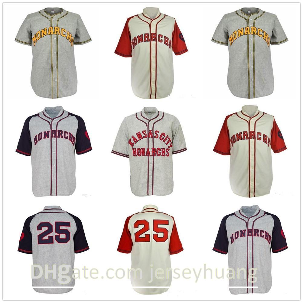 

Kansas City Monarchs 1942 Home Road Jersey All Stitched Men'S Women Youth Retro Baseball Jerseys, Colour 2