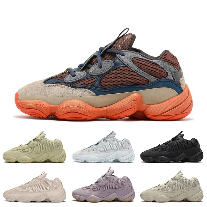 

500 Enflame Kanye Women Mens Sports Shoes Taupe Light Utility Black Super Moon Yellow Soft Vision Bone White Off Outdoor Jogging Trainers Sneakers, A6 bone white 36-46