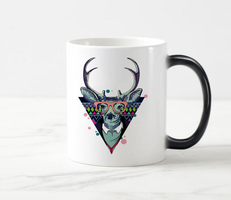

Mugs Animal Deer Color Changing Magic Heat Sensitive Coffee Mug Tea Cups As A Gift For Friends