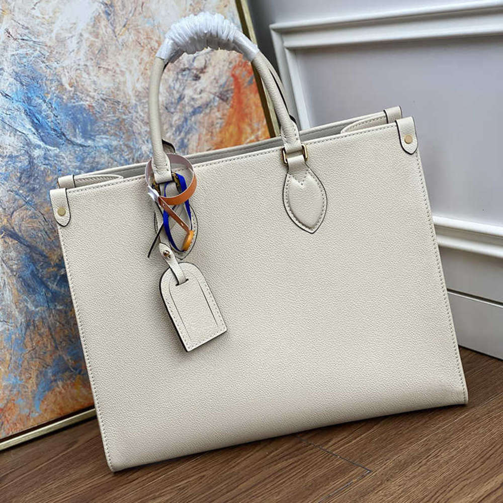 

7A+Fashion 2021 new series M45495 Rice white Silver grey screen printing womens designer handbags Long and short handle for convenience portable bags