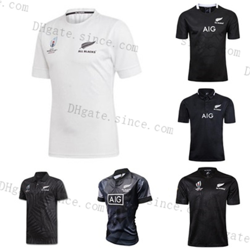 

2020 New Arrival All Black Super Rugby Jerseys Sevens Rugby Shirt Maillot Camiseta Maglia Tops Mens S-3XL Kit-Factory Outlet
