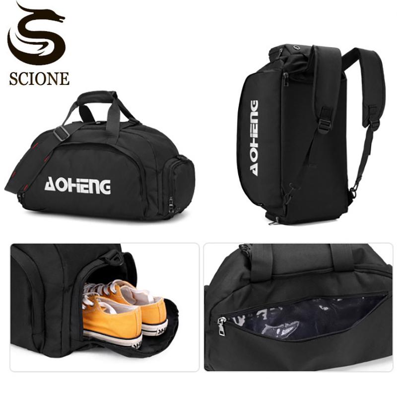 

Duffel Bags Gym Travel Bag Waterproof Outdoor Fitness Women Dry Wet Separation Portable Shoulder Yoga Sports Weekend XA895M, Blue style a