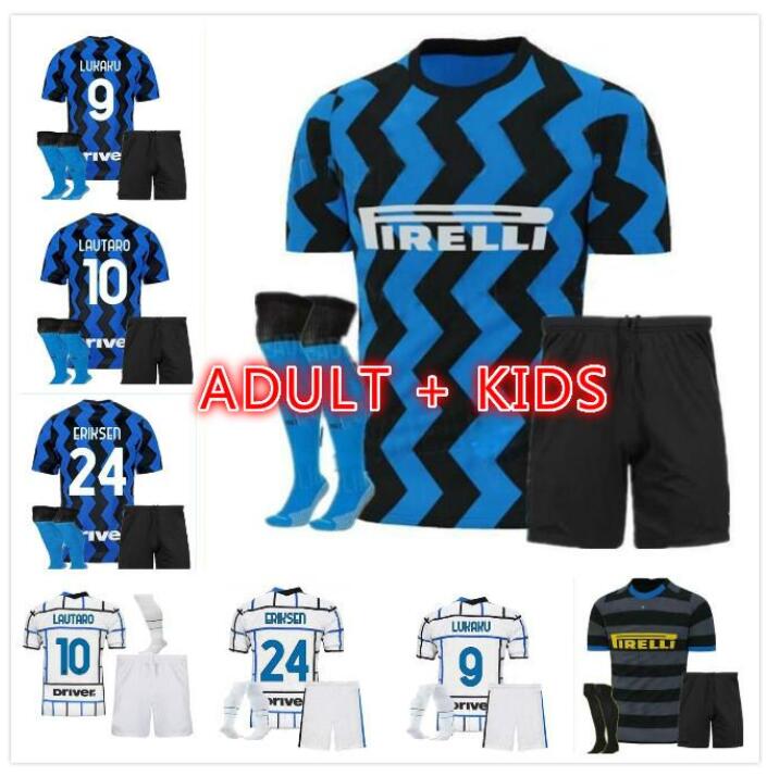 

Men kids kit BARELLA soccer jersey LUKAKU VIDAL LAUTARO ERIKSEN ALEXIS 20 21 DE VRIJ football shirt 2021 HAKIMI uniforms, Red