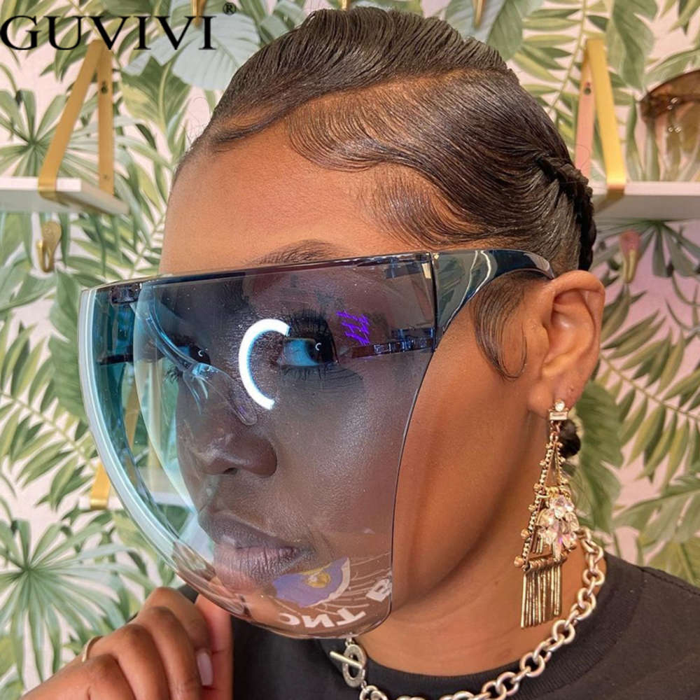 

Men Women Faceshield Glass Safety Anti-spray Mask Protective Goggles Sunglasses