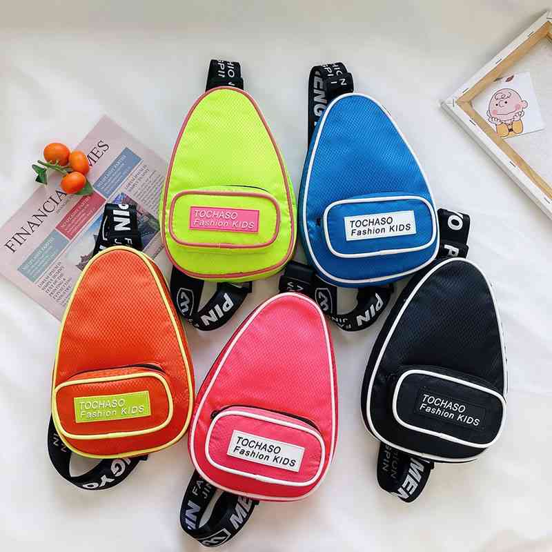 

Creative children's small bag new fashion wide shoulder belt girl's Single Shoulder Messenger Bag zero wallet, Black