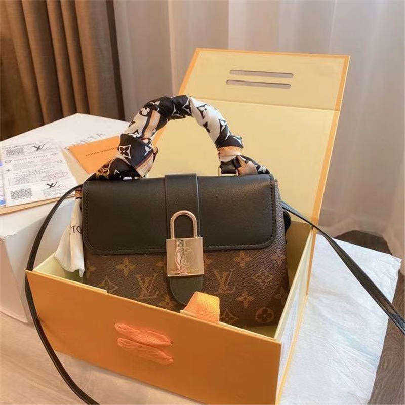 

1 LV LOUIS VITTON Bags women handbags tote bag crossbody womens totes shouler purse fashion saddle brown flower, Red;black