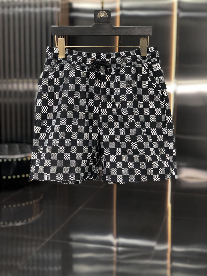 

Mon028 2021 Wholesale Summer Fashion designer short Pants Quick Drying SwimWear Printing Board Beach Men Mens Swim Shorts Size : M-3xL, Black