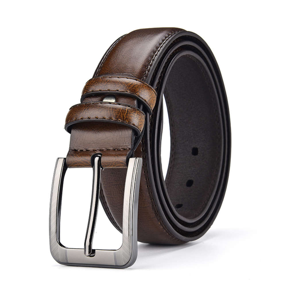 

New arrival genuine leather belts men business casual designer belt for man, Black;brown