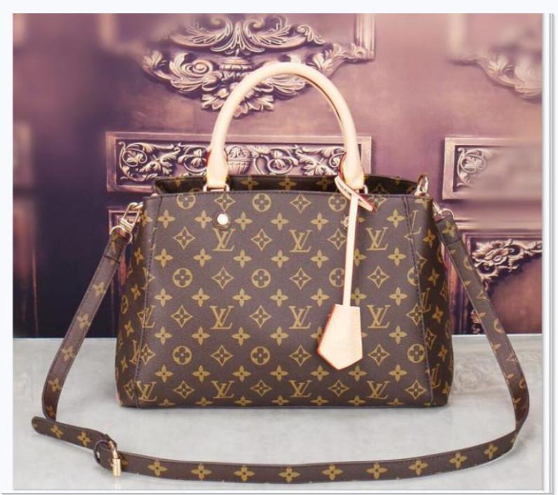 

LVLouisVittonYSLVUTTON Bags MONTAIGNE BB Leather Handbags Women Luxury Shoulder Bags Fashion Messenger Crossbody Bag Designer Handbags 2021, No sell separate