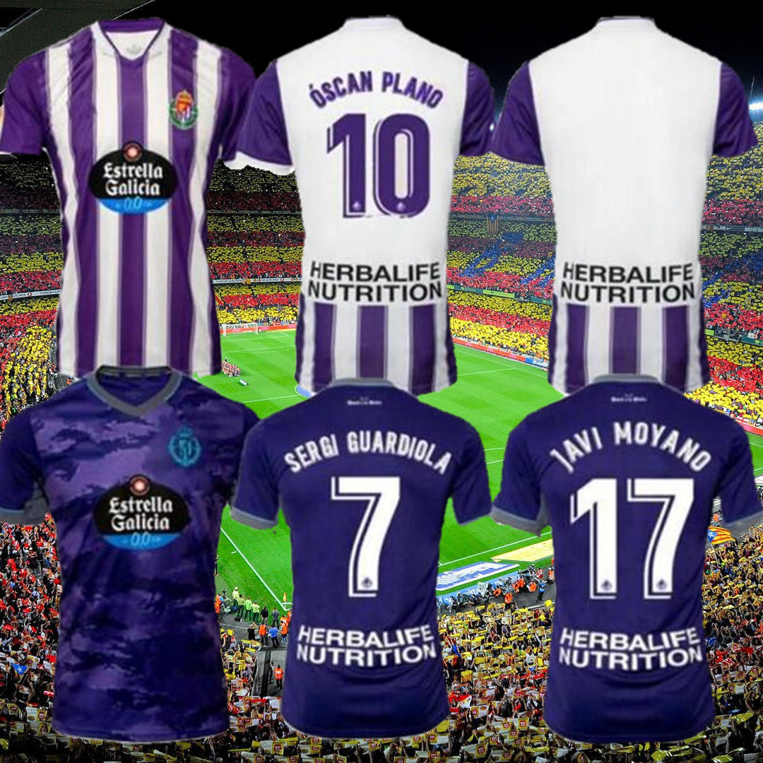 

21 22 Real Valladolid soccer jerseys Weissman FEDE S. Sergi Guardiola Óscar Plano . Olaza R.Alcaraz Marcos Andre camisetas de fútbol 2021 2, Black;yellow