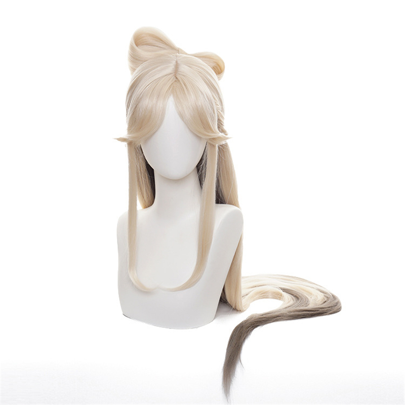 

Game Genshin Impact Cosplay Halloween Ningguang Cosplay Wig Genshin Impact Ning guang Cosplay Hair