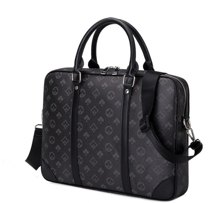 

Women Classic Plaid Letther Print Design Business Briefcase Men Messenger Bag Tote Shoulder Laptop Large Capacity computer Handbag luxurys Travel Bags, With logo