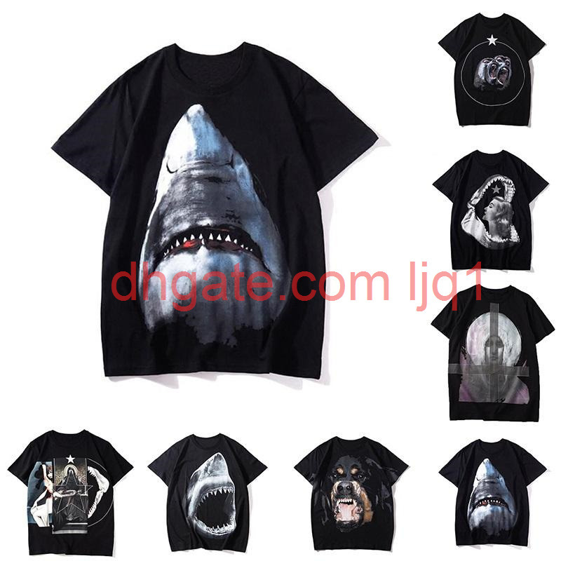 

Mens Animal Print T Shirts Fashion Stylist Summer High Quality Top Short Sleeve -XXL, Customize