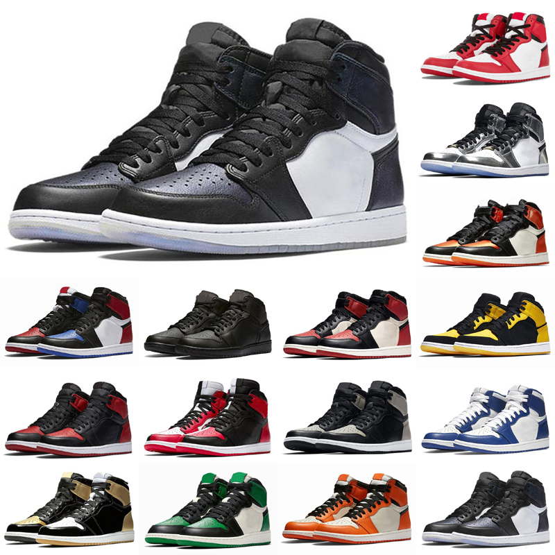 

jumpman Silver toe 1 1s men Outdoor shoes high dark mocha Banned shadow UNC patent university blue light smoke grey retro chicago twist royal sports sneakers 2021, As photo 17