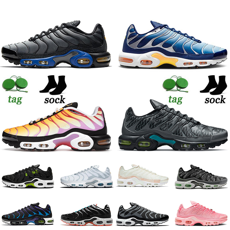 

Summer Women Men Tn Plus Tns Running Shoes Blue Void Laser Orange Black Aquamarine Mens Sneakers Pink Snakeskin Crater Electric Green Kaomoji Trainers, #7 40-46 crater electric green